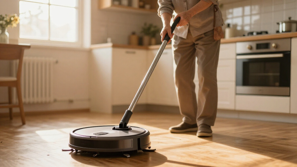 robot mop for elderly users