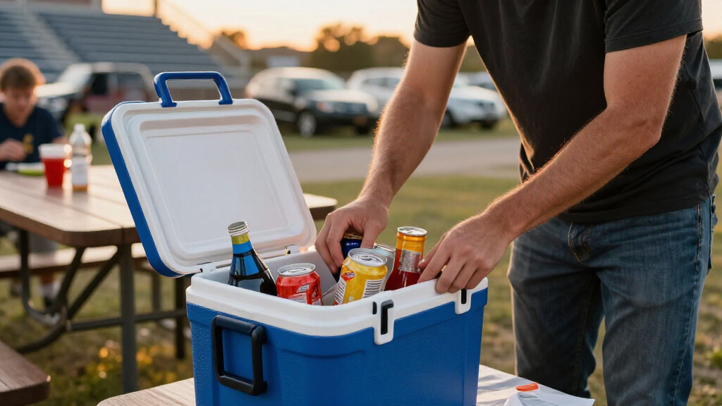 tailgating party coolers