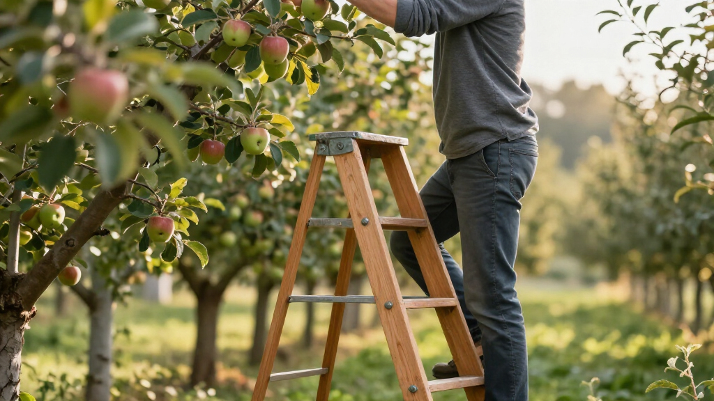 best orchard ladder tripod for harvesting