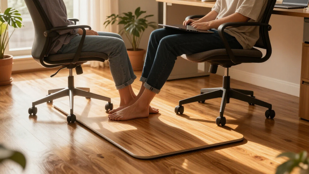hardwood floor chair mat premium