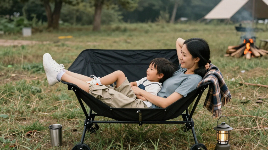 best portable camp loveseat for family camping
