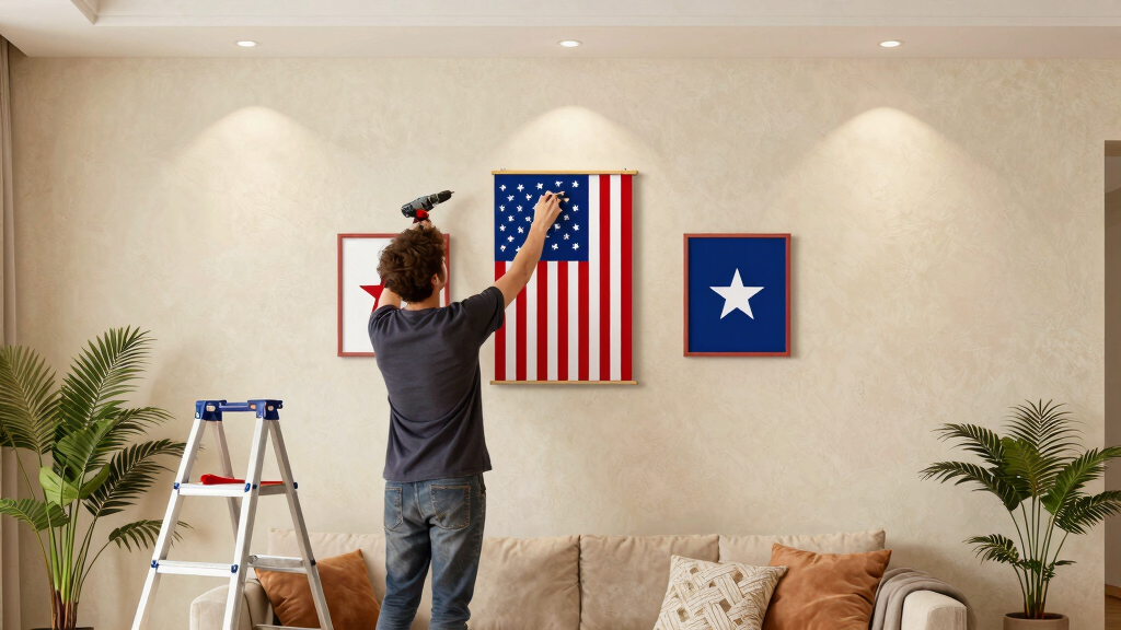 patriotic wall art for living rooms