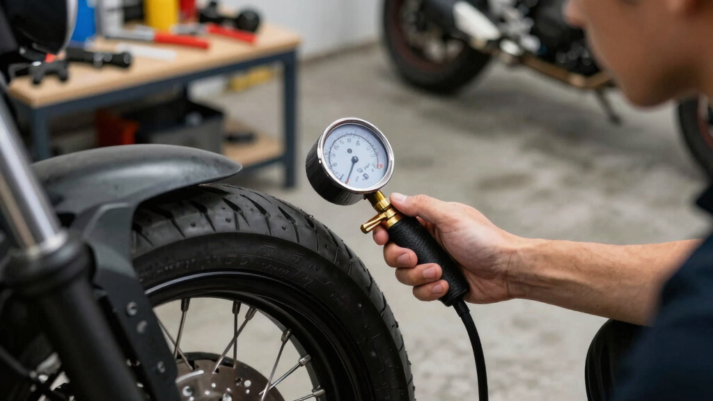 motorcycle tire pressure gauges