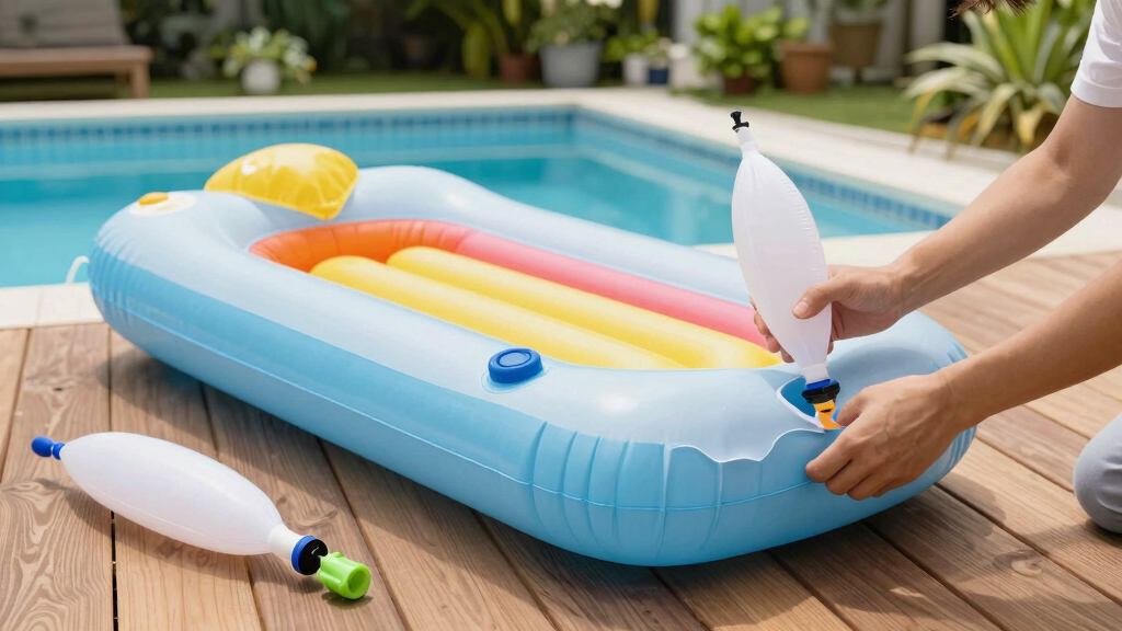 inflatable pool floats