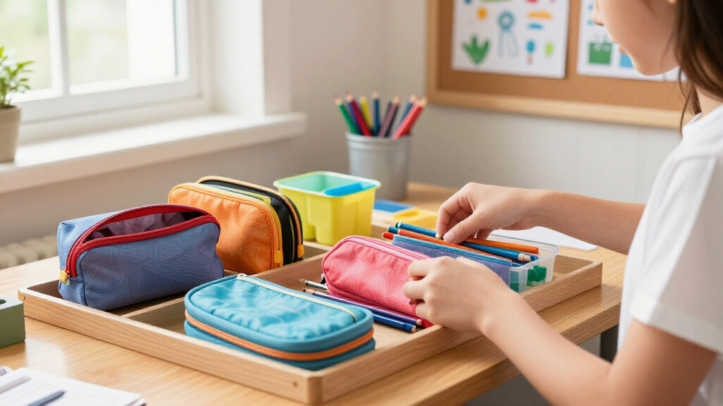 personalized school supply organizers
