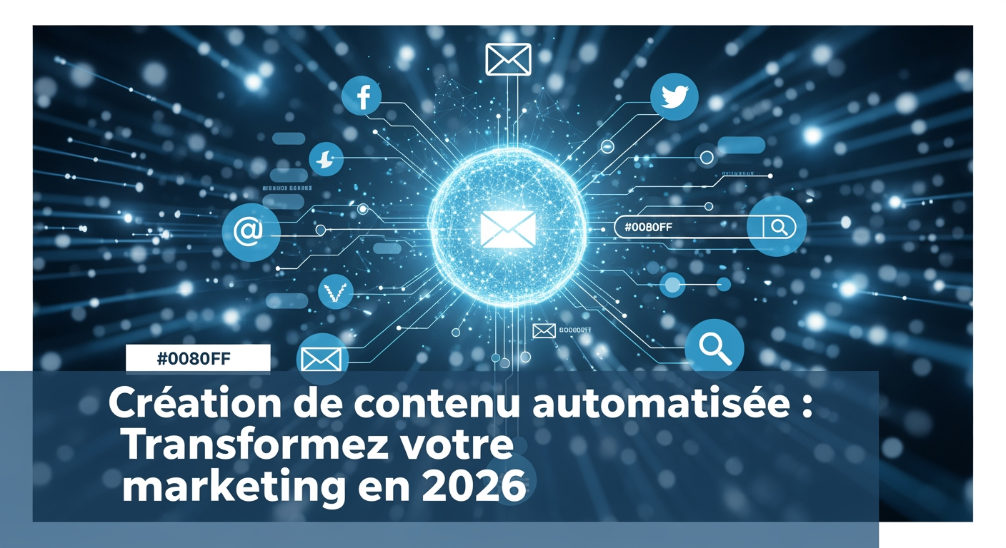 Création de contenu automatisée : Transformez votre marketing en 2026
