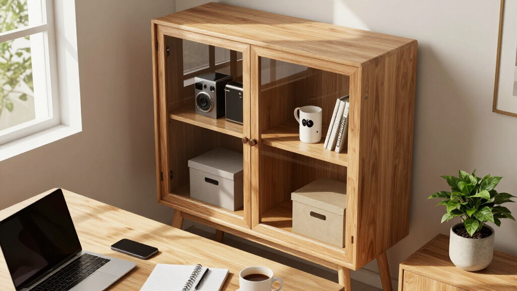 best bookcases with doors for offices