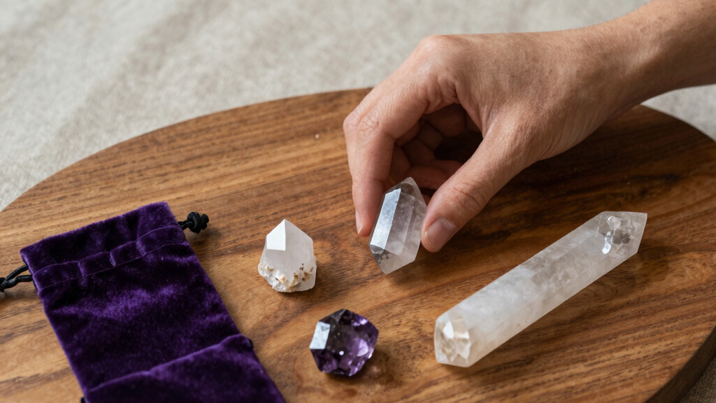 crystal healing meditation kits