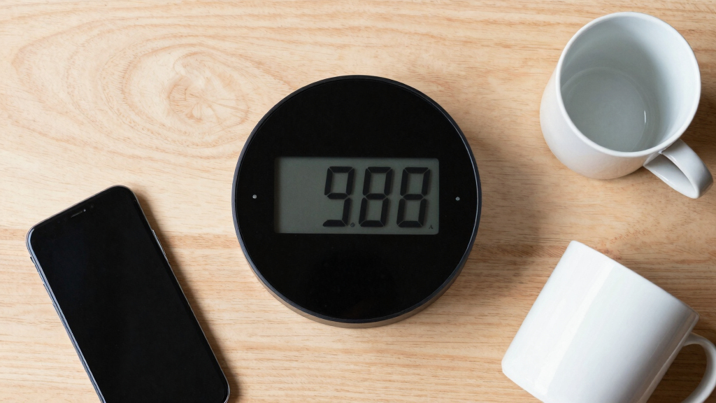 best circular LCD clocks