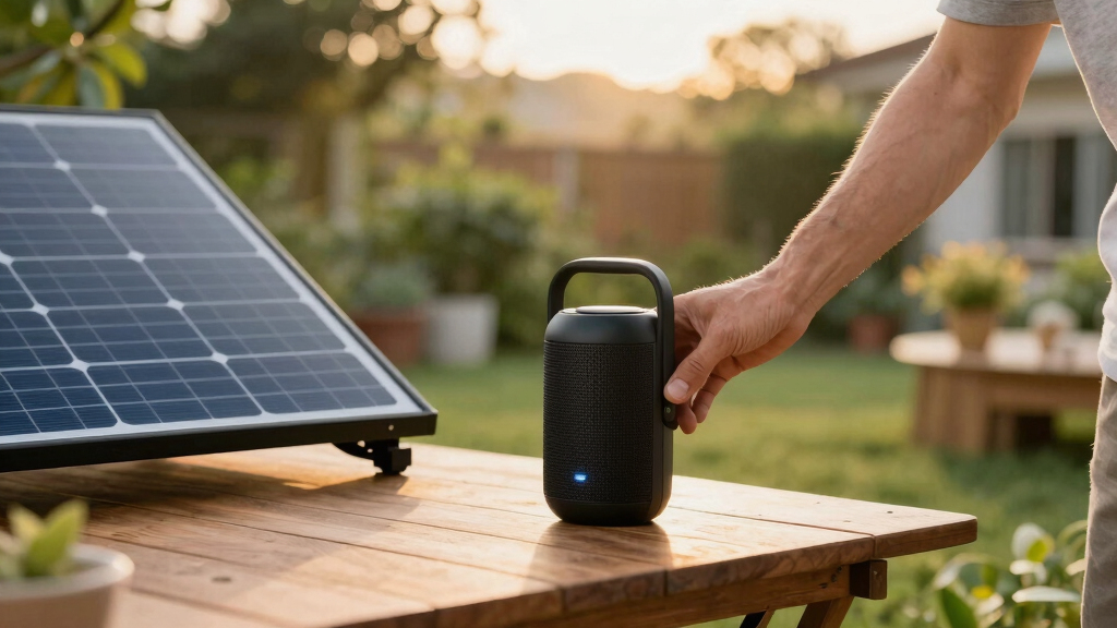 solar-powered outdoor sound systems
