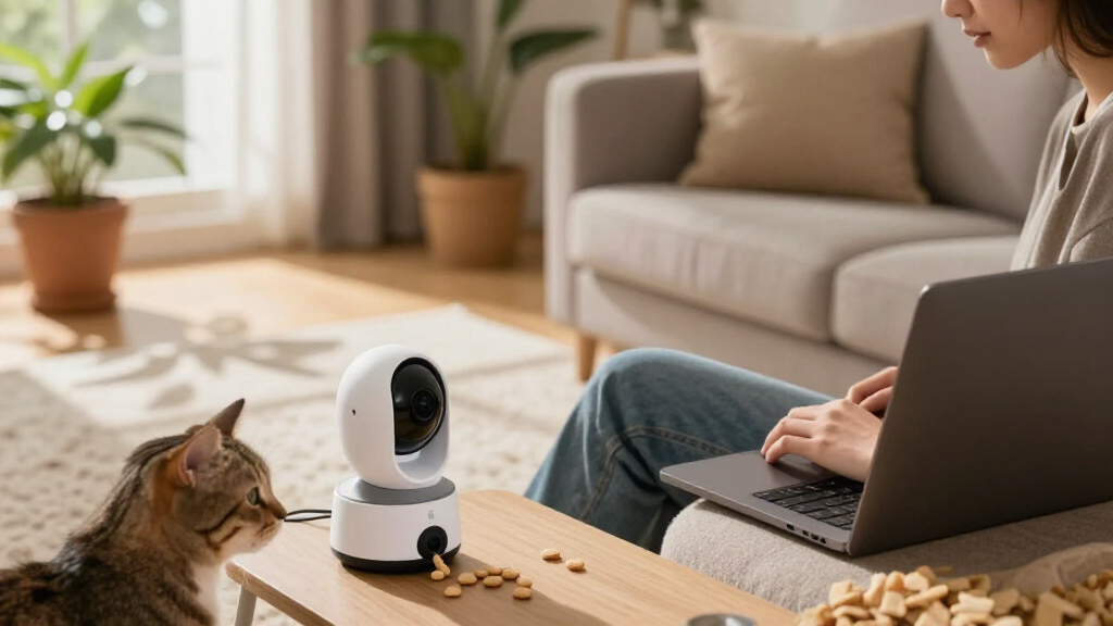 15 Best Pet Cameras With Treat Dispensers to Keep Your Furry Friend Happy and Entertained