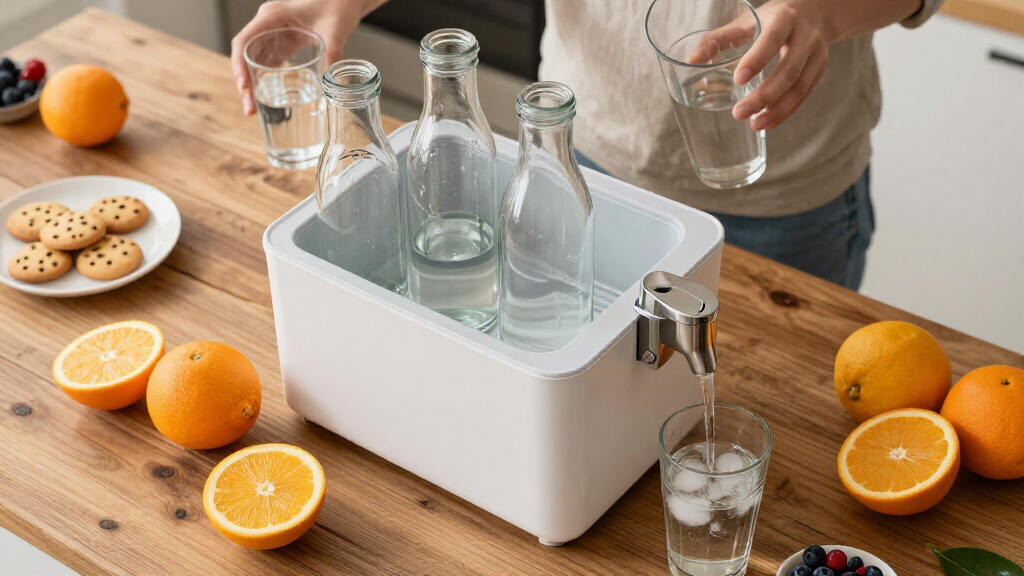 countertop water chiller dispenser