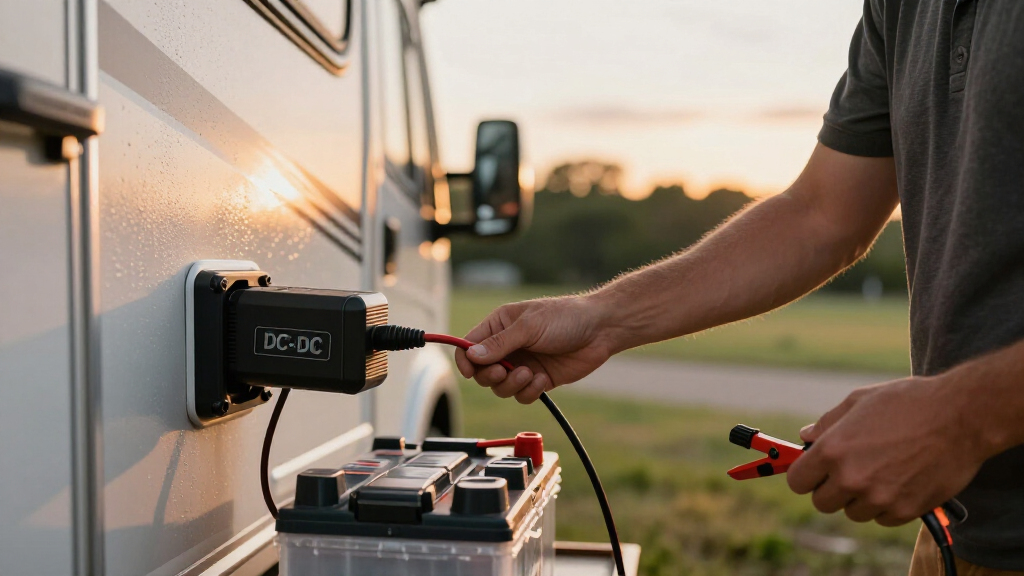 dc dc charger 30a for rv