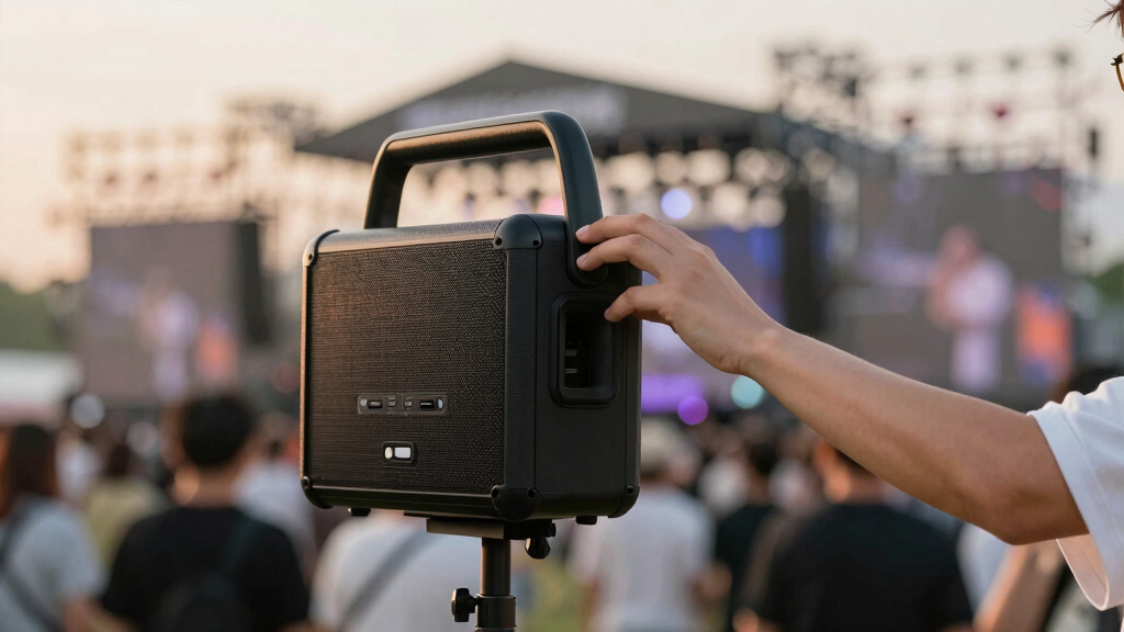 portable PA speakers for live events