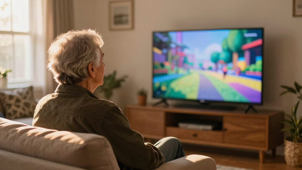 large screen TVs for seniors
