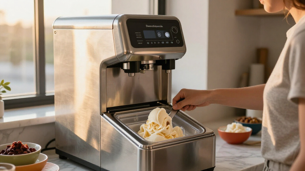 luxury ice machines for ice cream enthusiasts