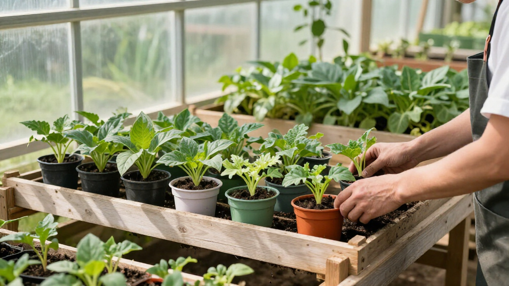 best nursery racks for greenhouse starts