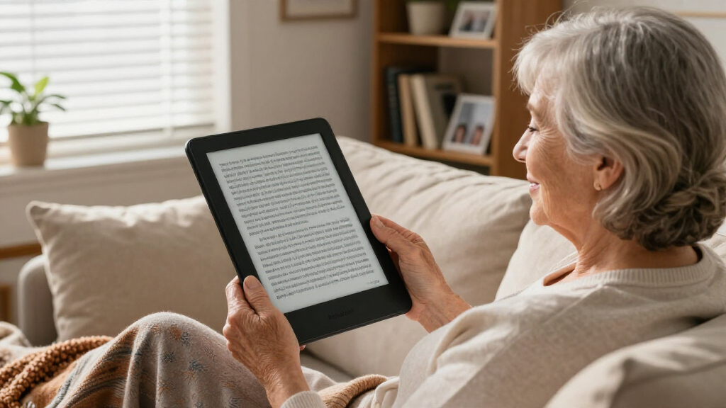 13 Best Large Print E-Readers for Seniors in 2026