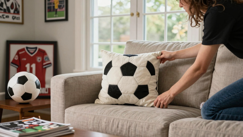 soccer fan home decor
