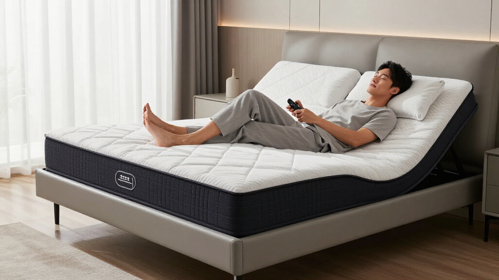 best adjustable bed base with anti snore and massage