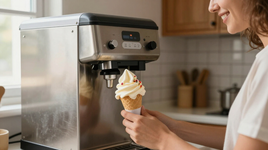 commercial ice cream machine