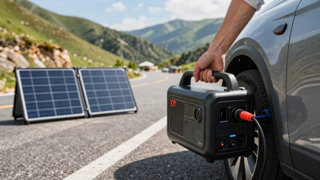 best solar generator for off-grid road trips with solar input