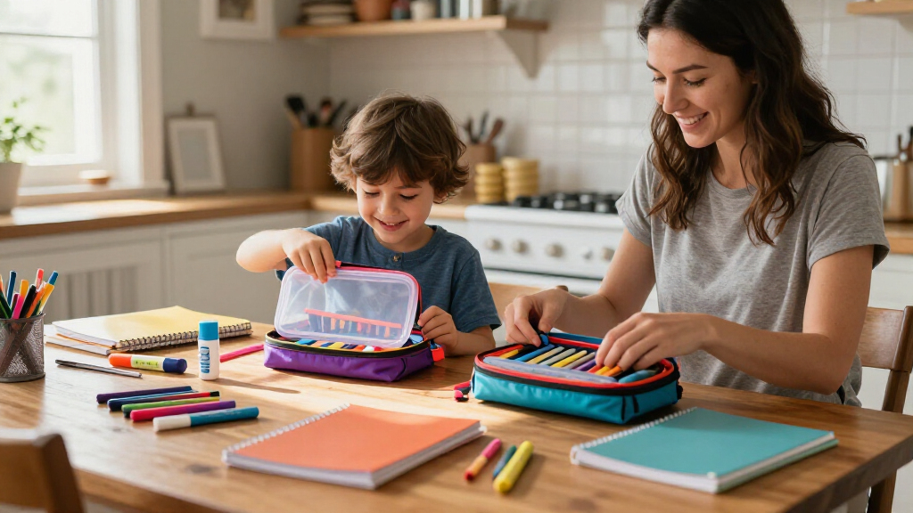 kids' school supply kits
