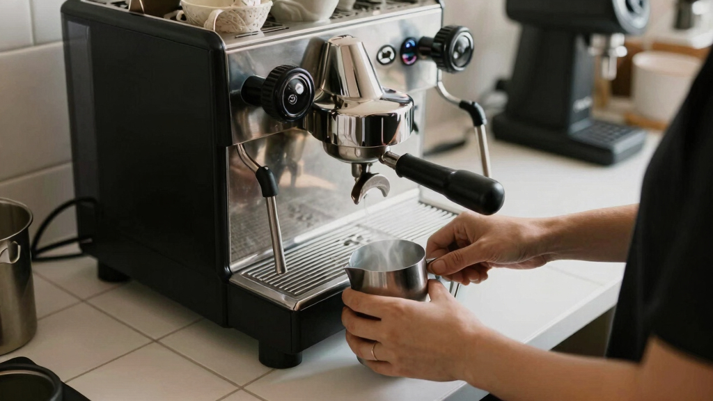 best 58mm espresso machine with commercial steam wand