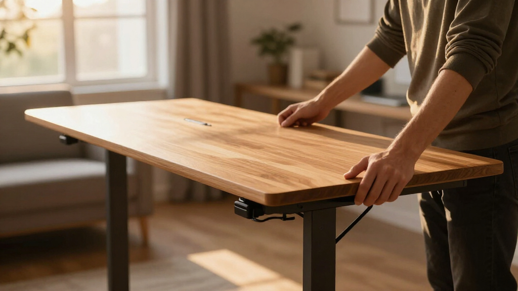 best electric standing desks with cable management