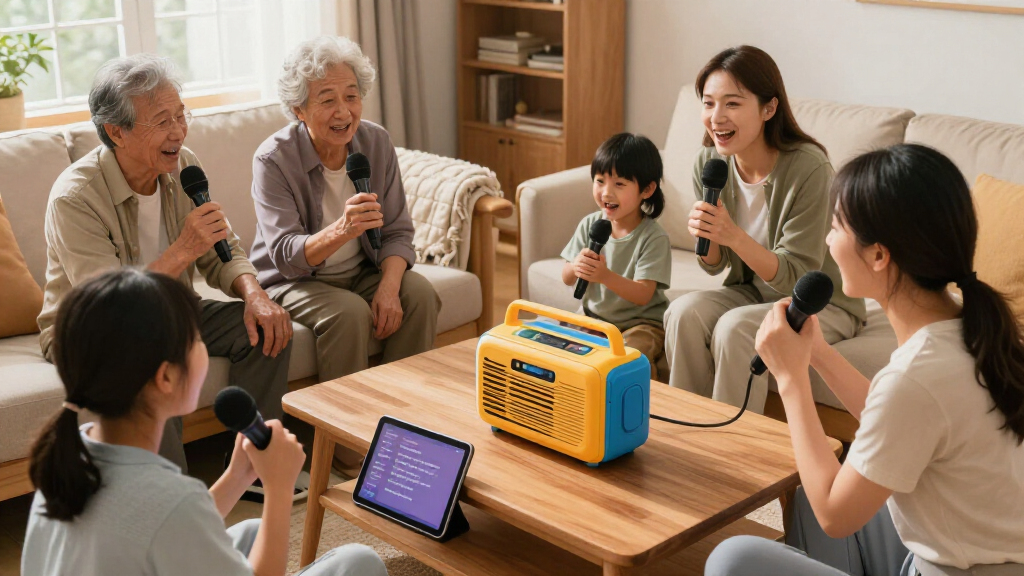 karaoke machines for multigenerational fun