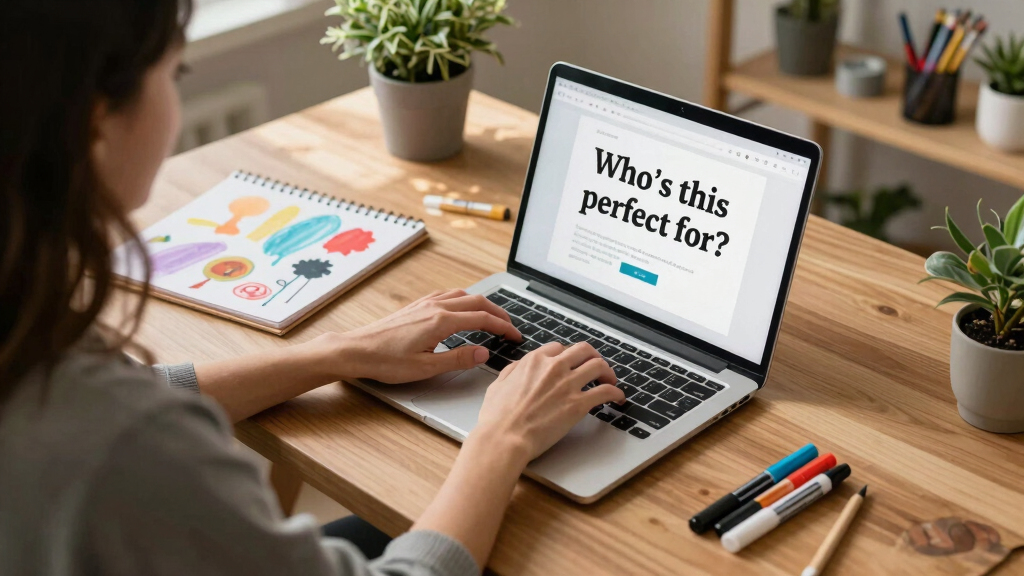 Who’s this perfect for? Think authors, creators, and marketers