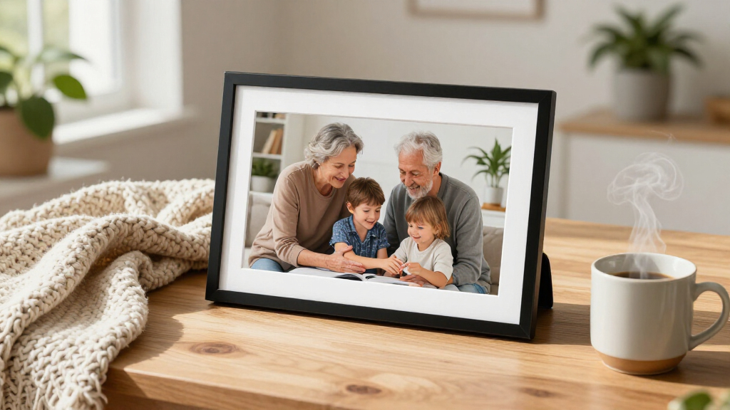 best large digital photo frames for grandparents
