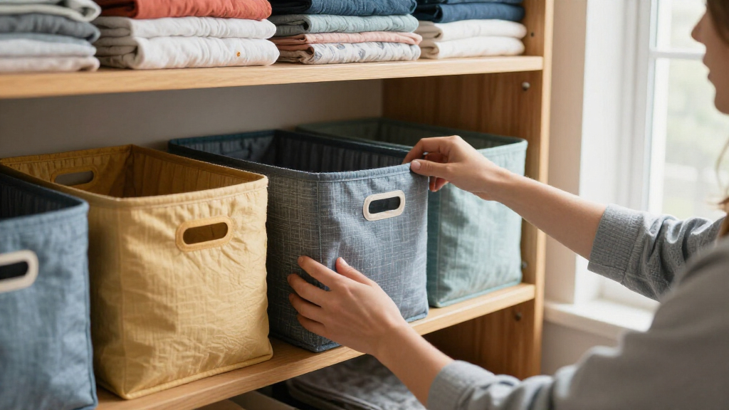 home organization storage bins