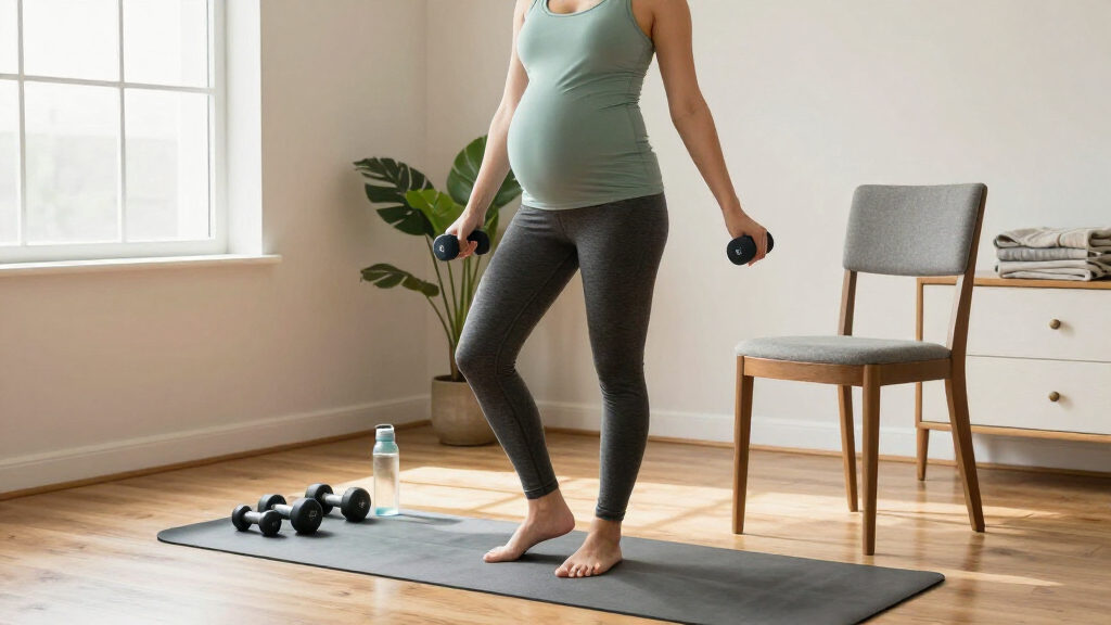 maternity exercise weights