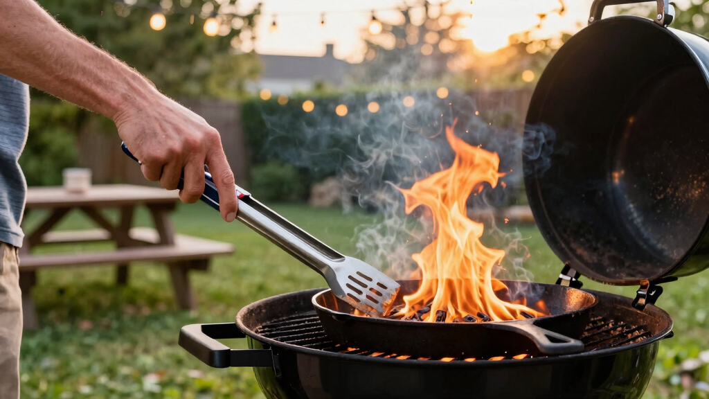 patriotic outdoor grilling tools