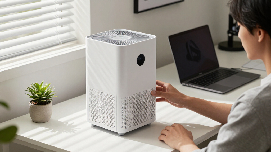 portable hepa air purifier for desk zone