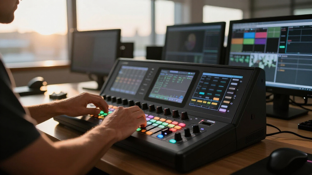 best professional video switcher for training broadcasts