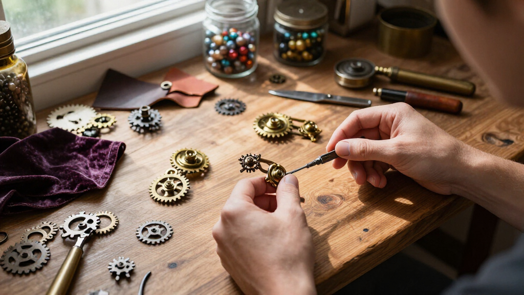 10 steampunk hair accessories