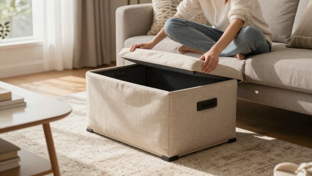 12 Best Storage Ottomans for Dual Use on Amazon: Stylish Solutions for Your Space