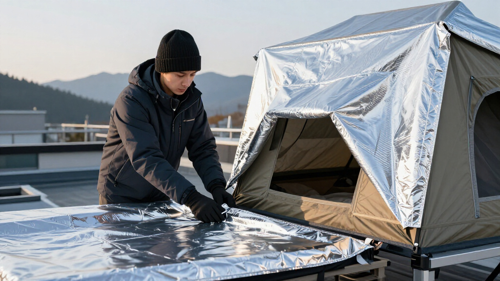 cold weather insulation kits for rooftents
