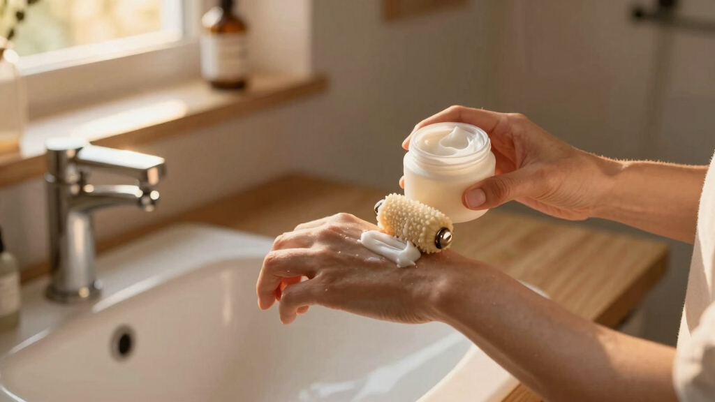 best massage roller creams