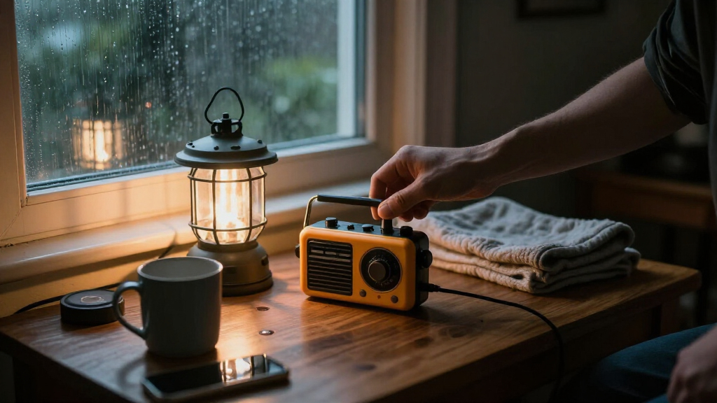 hand crank emergency radios
