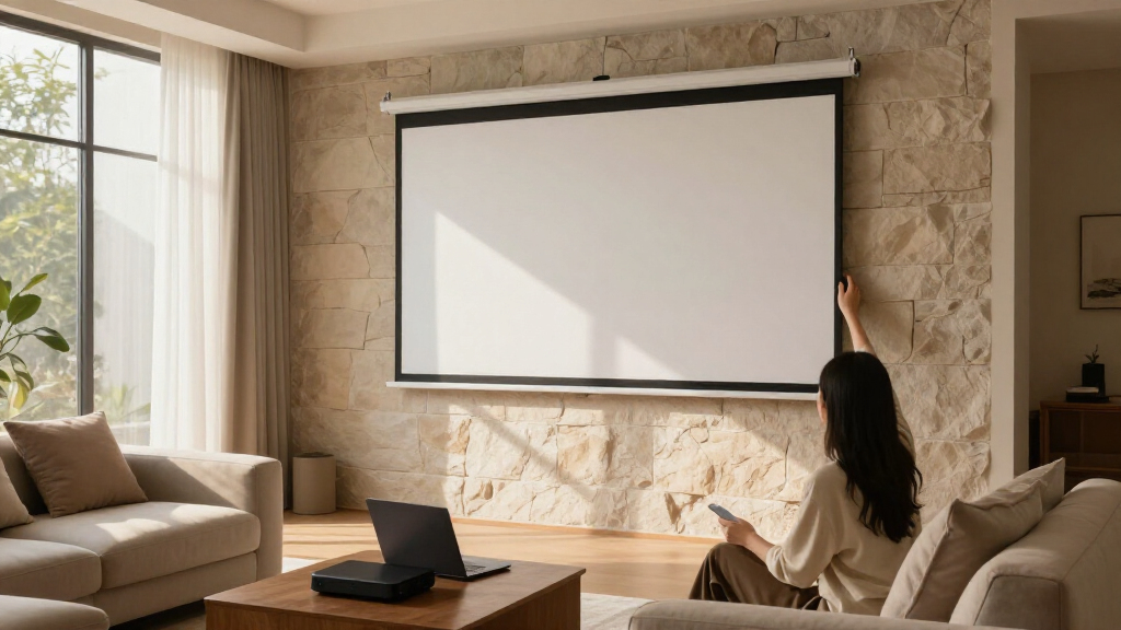 projector screens fixed frame