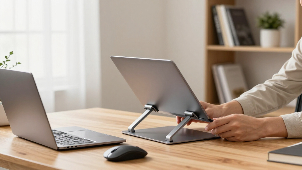 adjustable laptop stands for desks
