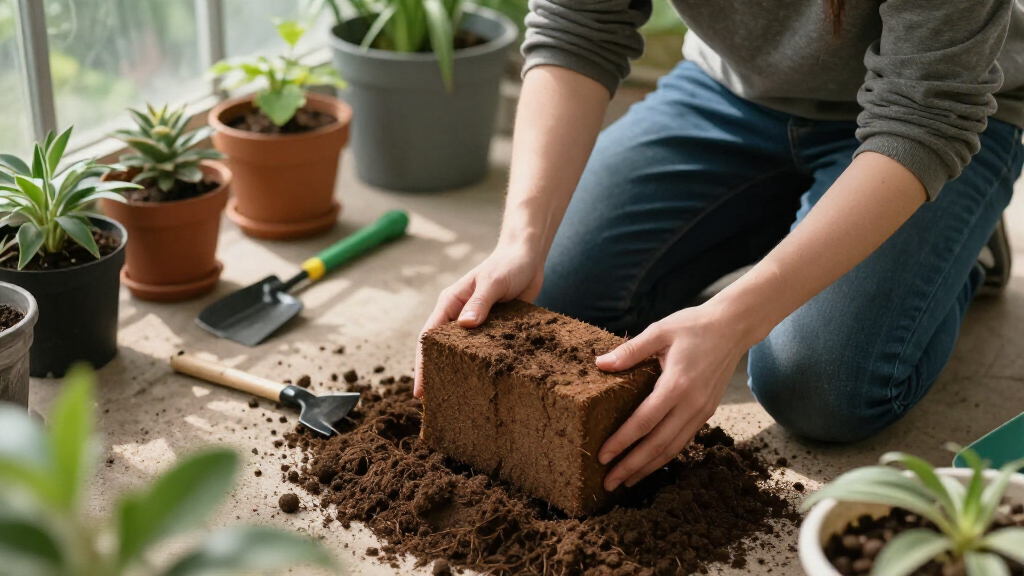 best coco coir bricks for container soil mixes