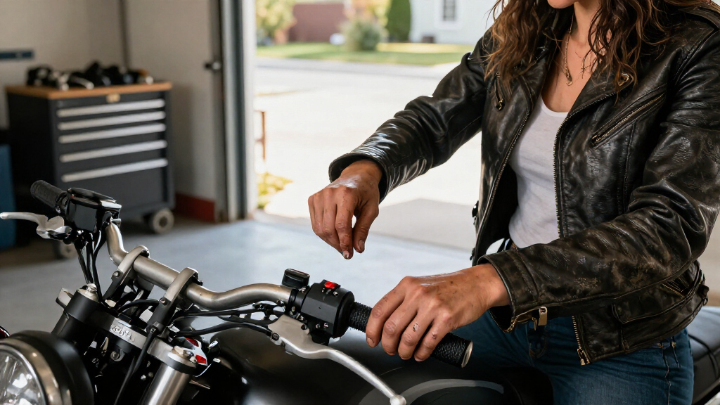 motorcycle handlebar grips
