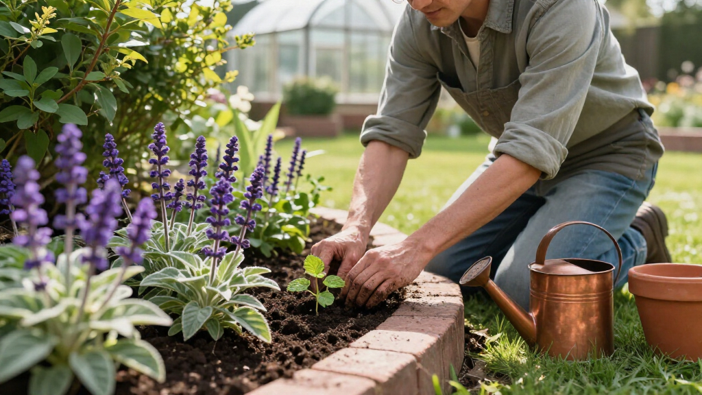 best garden border plants