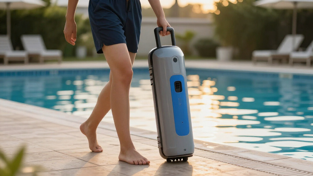 wi fi connected robotic pool cleaners