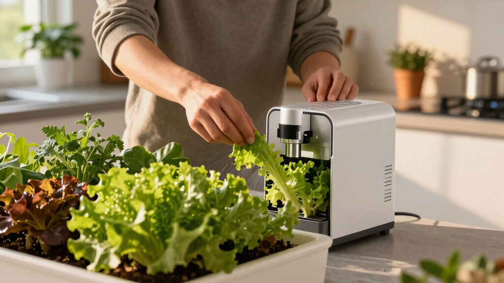 best indoor salad garden machine