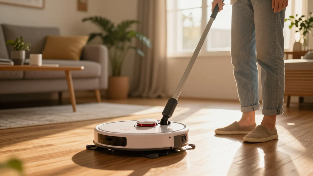 robotic mops with auto cleaning base
